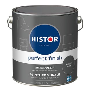 Histor Perfect Finish Muurverf - Mat - Knights Armor - 2,5l