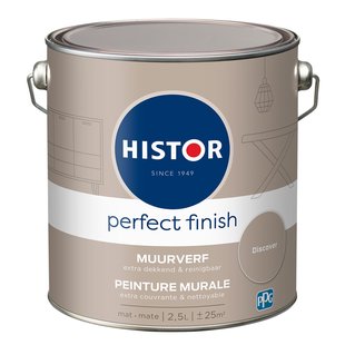 Histor Perfect Finish Muurverf - Mat - Discover - 2,5l