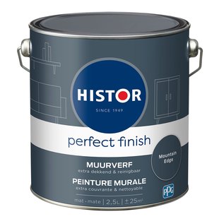 Histor Perfect Finish Muurverf - Mat - Mountain Edge - 2,5l