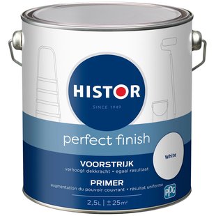 Histor Perfect Finish Primer - Muur - Wit - 2,5l