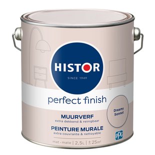 Histor Perfect Finish Muurverf - Mat - Dreamy Sonnet - 2,5l