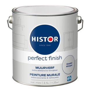 Histor Perfect Finish Muurverf - Mat - Shaded Whisper - 2,5l