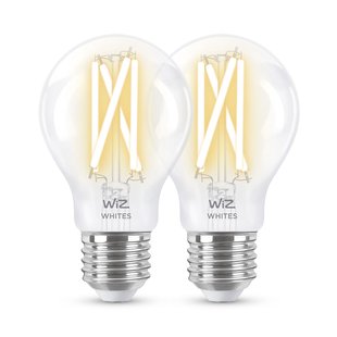 Wiz Ledfilamentlamp E27 Aanpasbaar Wit 6,7w Set Van 2