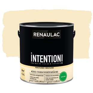 Renaulac Intention Muurverf - Extra Mat - Concentration - 2,5l