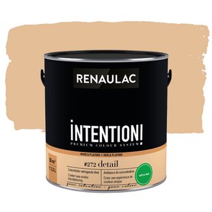 Renaulac Intention Muurverf - Extra Mat - Detail - 2,5l