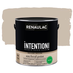 Renaulac Intention Muurverf - Extra Mat - Focal Point - 2,5l