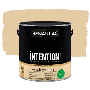Renaulac Intention Muurverf - Extra Mat - Ginger Shot - 2,5l
