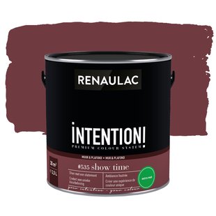 Renaulac Intention Muurverf - Extra Mat - Show Time - 2,5l