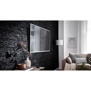 Klimex Steenstrips Ultralight Benevento - Zwart - Polystyreen - 0,63 M²