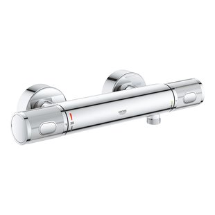 Grohe Thermostatische Douchekraan Precision Feel - Cooltouch - Waterbesparend - Chroom - 15 Cm