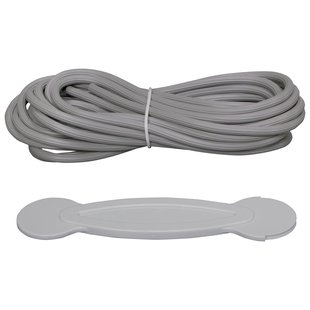 Cando Plissé- En Rolhordeur - Kunststof - Antraciet