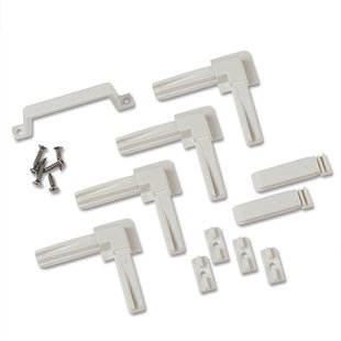 Cando Bevestigingsset Vaste Hor Raam - Kunststof - Wit