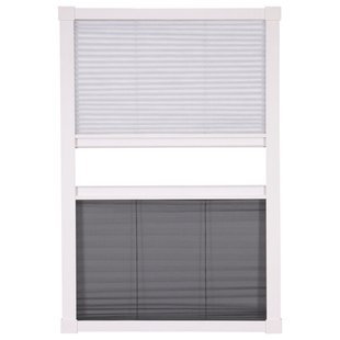 Cando Duo-plissé Hor Dakraam Standard - 81x101cm - Wit