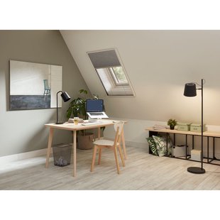 Cando Duo-plissé Hor Dakraam Premium - 114x160cm - Wit