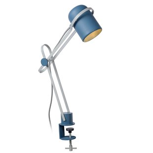 Lucide Klemlamp Kinderkamer Bastin Blauw E14