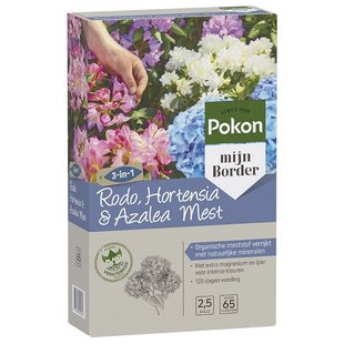 Pokon Rhododendron, Hortensia & Azalea Mest - 2,5kg