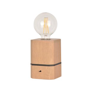Corep Tafellamp Wood Naturel E27