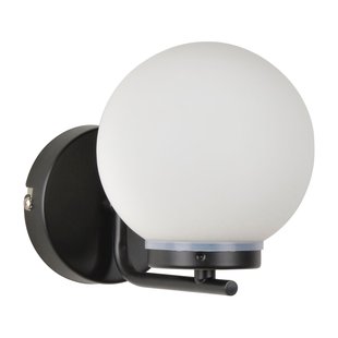 Corep Wandlamp Swann Zwart E14