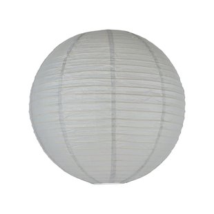 Corep Hanglamp Bol Grijs Japans Papier E27