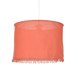 Corep Hanglamp Linen Rood E27