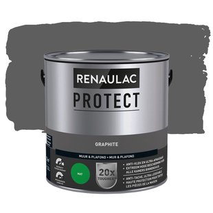 Renaulac Protect Muurverf - Mat - Graphite - 2,5l