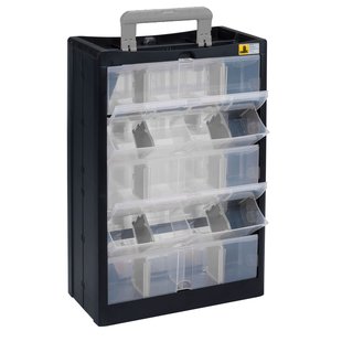 Allit Opbergkast Voor Kleine Onderdelen Varioplus Drawbox C40 300x465x155mm Grijs