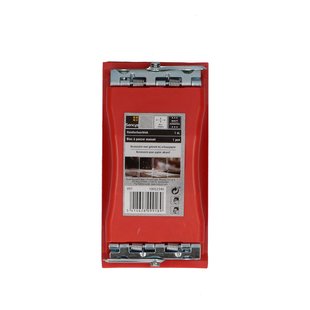 Sencys Handschuurblok Met Klem Rood 160x85x40mm