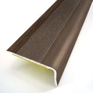 Dinac Decoratieve Wengé Zelfklevende Trapneus 36mmx24mm/95cm