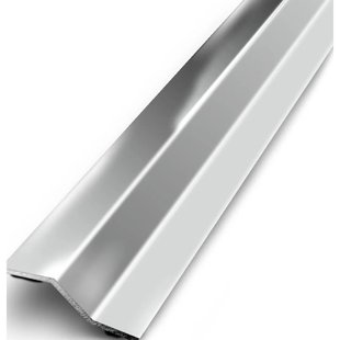 Gerflor Drempelprofiel - Rvs - 30x6mm 0,93m - Zelfklevend