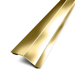 Gerflor Drempelprofiel - Messing - 50x8mm 0,83m - Zelfklevend