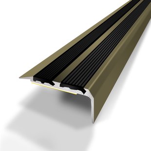 3m Trapneus 2 Titaan Geanodiseerde Aluminium Kleefstrips 40mmx20mm/170cm