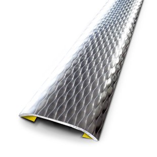 3m Decoratieve Zelfklevende Drempel Inox 37mm/83cm