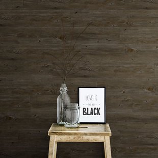 Grosfillex Wandpaneel Gx Wall+ Pvc Dark Oak 15x90cm