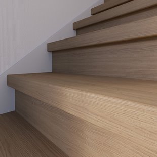 Cando Traprenovatie Overzettrede - Eiken Truffel - Laminaat - 130x38cm