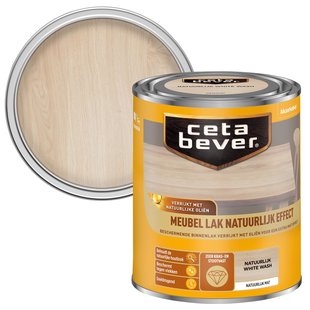 Cetabever Meubellak Natuurlijk White Wash 750ml