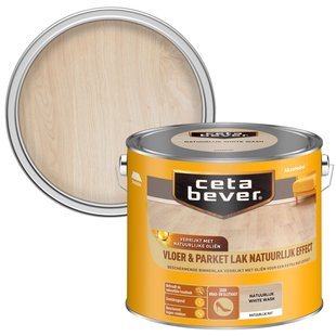 Cetabever Vloer- & Parketlak Natuurlijk White Wash 2,5l