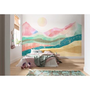 Komar Fotobehang Holy Mountain - Meerkleurig - 2,50m X 500cm