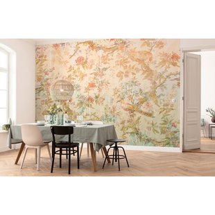 Fotobehang Paradijsvogel - Meerkleurig - 2,55m X 350cm