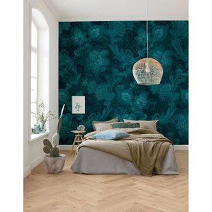 Fotobehang Fleurs De Nuit - Meerkleurig - 2,80m X 400cm