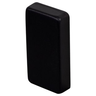 Cando Eindkap Voor Trapleuning - Mat - Zwart - 50x25mm - 2 Stuks