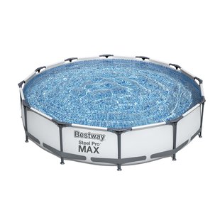 Bestway Opzetzwembad Steel Pro Max Met Filterpomp Ø366x76cm