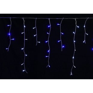 Central Park Ijspegel Lampjes Lichtsnoer - 480 Led's - Koud Wit / Blauw - 12,5m - Binnen & Buiten