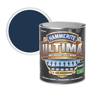 Hammerite Metaallak Ultima Mat Standblauw 750ml