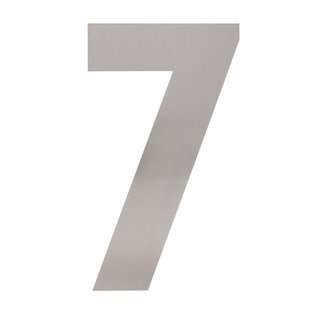 Intersteel Huisnummer 7 Xxl Hoogte 50cm Rvs Geborsteld