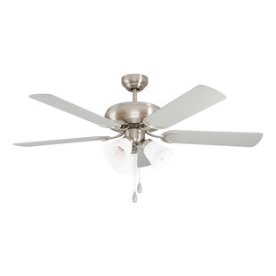 Eglo Plafondventilator Met Lamp Las Palmas Mat Nikkel E27