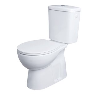 Aquavive Duoblok Toilet Avisio I Ao Aansluiting I Randloos Toiletpot Wit