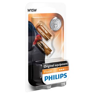 Philips Knipperlichtset Vision 12396nab2 Wy5w - 2 Stuks