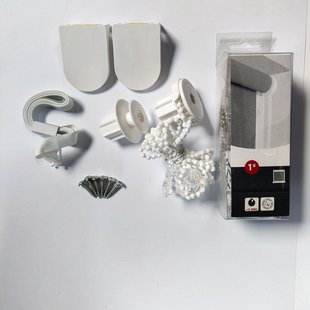 Kettingmechanisme + Afzonderlijke Ketting Wit 1m