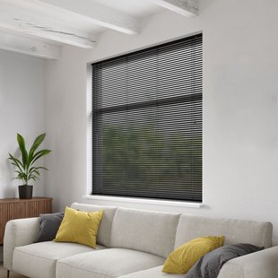 Decosol 203 Jaloezie Horizontaal Aluminium Zwart 140x250cm