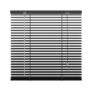 Decosol Jaloezie Horizontaal Aluminium Matzwart 25mm 60x130cm